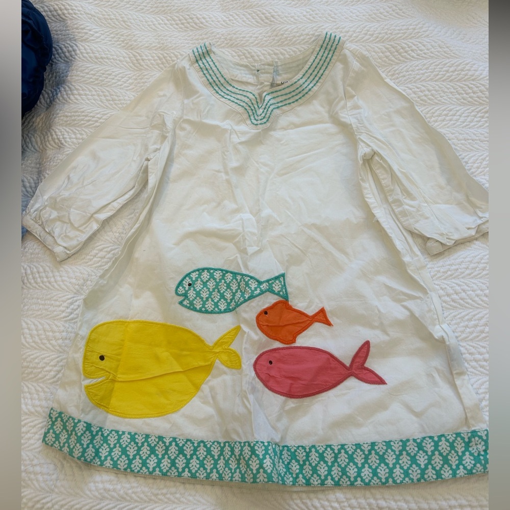 Mini Boden Girls Cover-up. Size 7-8.